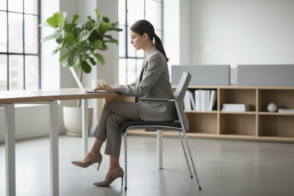 Silla Nizza ambientada con brazos