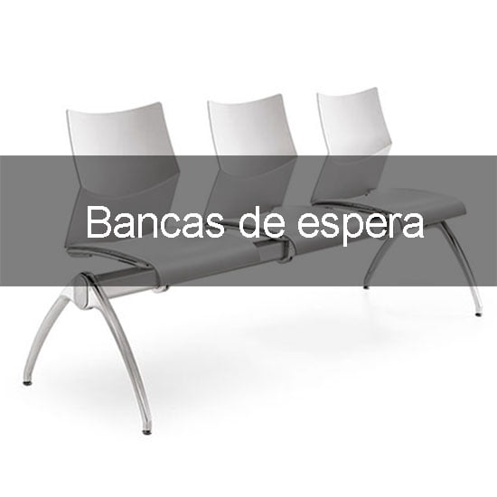 BANCAS DE ESPERA PARA OFICINAS Y CONSULTORIOS