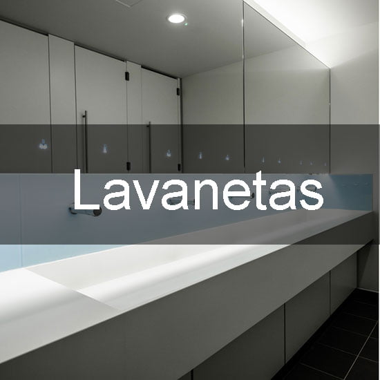 LAVABOS LAVANETAS Y CUBIERTAS CORIAN PARA INDUSTRIAS