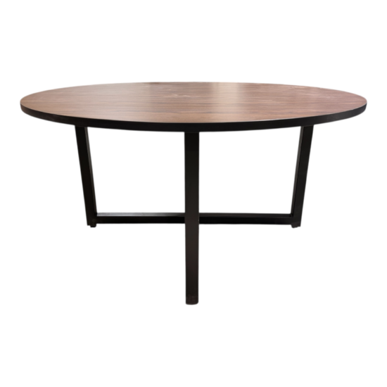 Mesa Eins 1.50m Diametro 6 personas| Laminado de Alto Impacto (No Aglomerado)