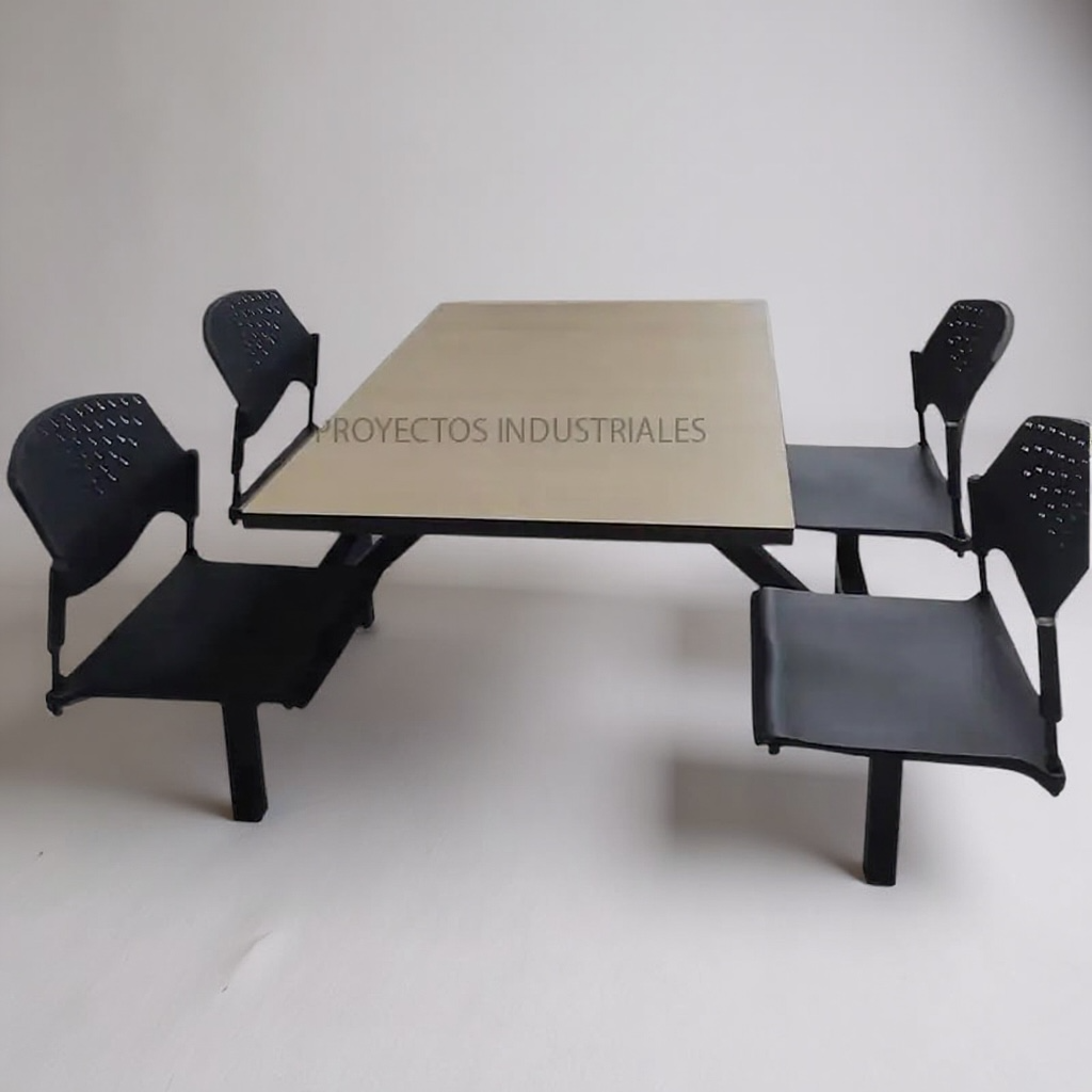 Banca fastfood 4 plazas bloom