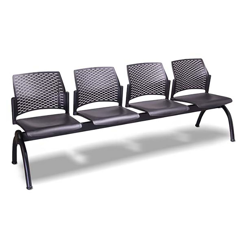 Banca de espera para 4 plazas resistente