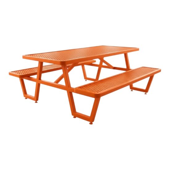 Mesa Industrial Acero para 6 Personas – Uso Interior y Exterior