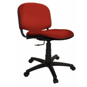 Silla industrial operativa Steel Tapiz ruedas