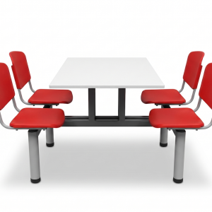 Banca Comedor Industrial Novanite 4 plazas