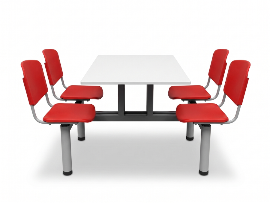 Banca Comedor Industrial Novanite 4 plazas