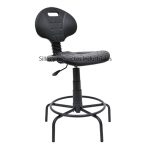 Silla industrial operativa base araña ergonómica soporte 130kg para cumplimiento de Ley Silla en México