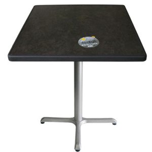 Mesa Cubierta Sevelit cuadrada uso rudo