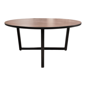 Mesa Eins 1.50m Diametro 6 personas| Laminado de Alto Impacto (No Aglomerado)