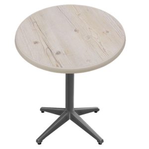 Mesa Cubierta Sevelit Circular comedor Industrial