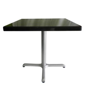 Mesa cruz grande cubierta LP gris