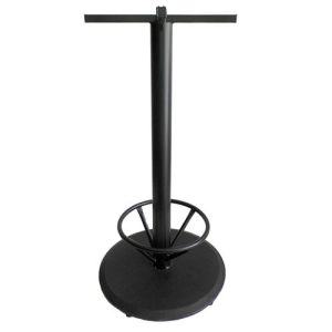 Base pedestal alta bar circular