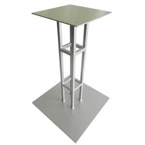 Base cuadrada torre estándar gris