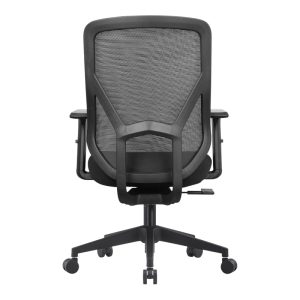 Silla ejecutiva ergonómica económica modelo León con brazos ajustables