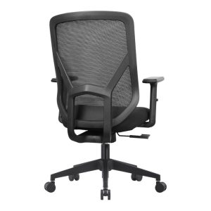 Silla ejecutiva ergonómica económica modelo León con brazos ajustables