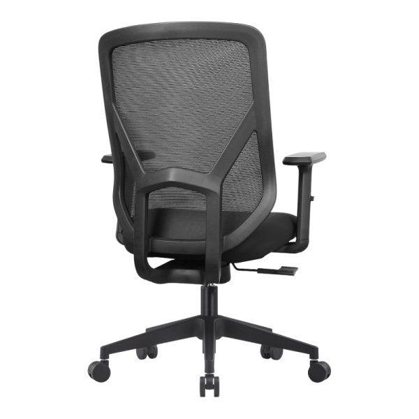 Silla ejecutiva ergonómica económica modelo León con brazos ajustables