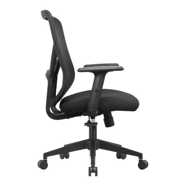 Silla ejecutiva ergonómica económica modelo León con brazos ajustables