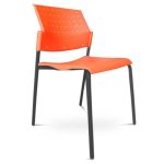 Silla Areta 4 patas polipropileno italiano uso rudo 200kg