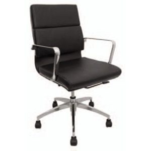 Silla oficina ejecutiva Komodo respaldo B Negro