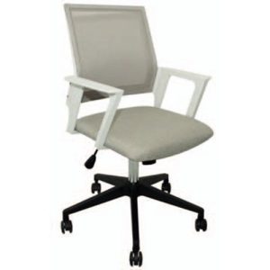 Silla oficina TRX gris y blanco