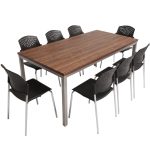 mesa set comedor cafeterias