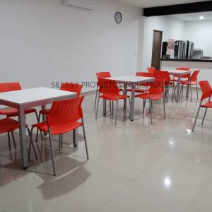 Mesa Industrial Fragen | Superficie Sólida Antibacterial (6-8 Personas) GRANDE - Image 4