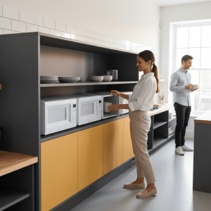 Mueble para microondas comedor industrial - Image 3