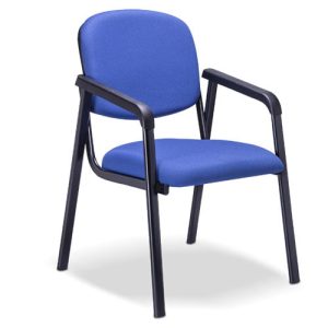 Silla para Visitante Gran Confort con Brazos RE-1090 - Image 1
