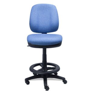 Silla de Trabajo Versión Banco Alto con Descansa Pies RS-460/45 Requiez - Image 1