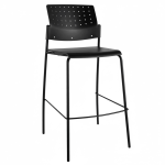 Banco Areta alto para barra comedor industrial polipropileno italiano 200kg