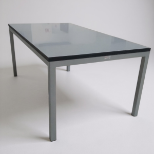 Mesa industrial para comedor EINS-Standard 180x90 en acero calibre 16 para uso pesado en plantas y CEDIS