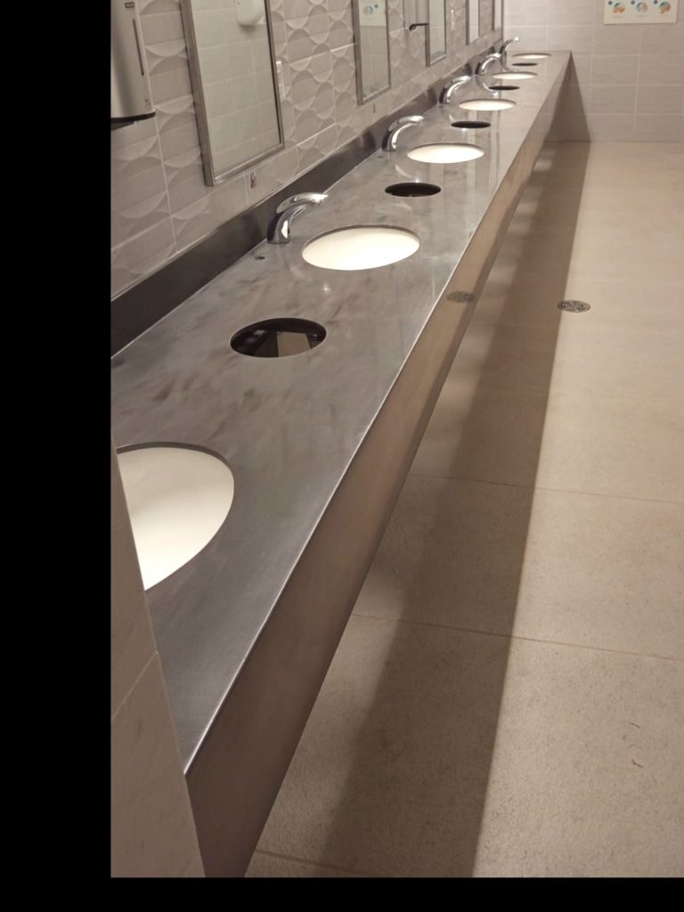 LAVABO UNILEVER CONCRETE OVALINES