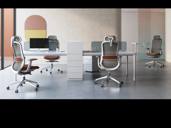 Silla ergonómica gris muy cómoda Londres CG | SYPI4