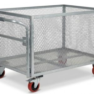 Carrito electrosoldado para transporte ligero