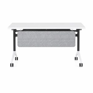 Mesa Abatible de Capacitación 1.40 m — Plegable con Rodajas