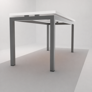 Mesa Industrial Comedor EINS-Standard™ 240x90 | Acero Calibre 16 - Image 4