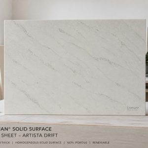 Placa Corian® White Onyx ½"